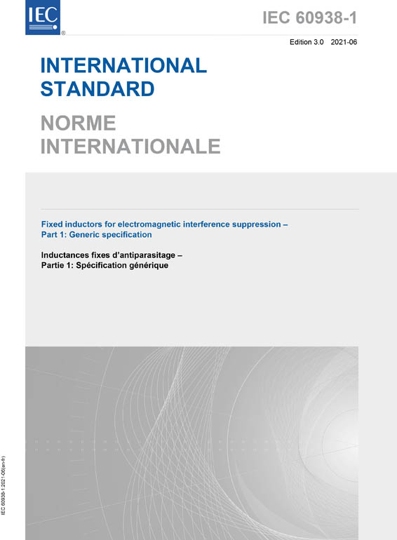 Cover IEC 60938-1:2021